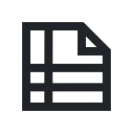 Spreadsheet SVG Icon